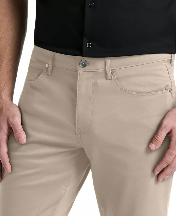 Men's Double-Weave Slim-Fit 5-Pocket Pants - thumbnail 6