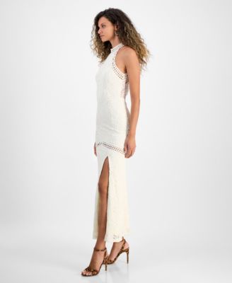 Women's New Liza High-Neck Sleeveless Dress