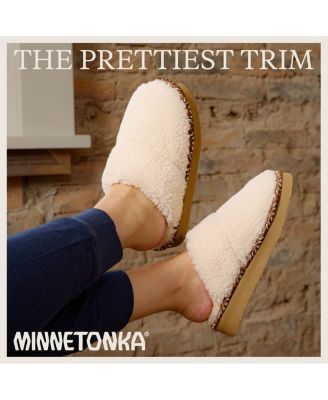 Women's Cerise Plush Slippers