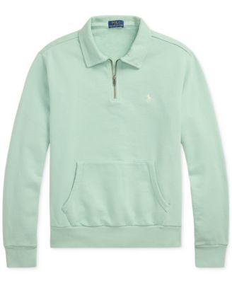 【POLO RALPH LAUREN】 Loopback Fleece Quarter-Zip Sweatshirt Polo Ralph Lauren Loopback Fleece Quarter-Zip Sweatshirt