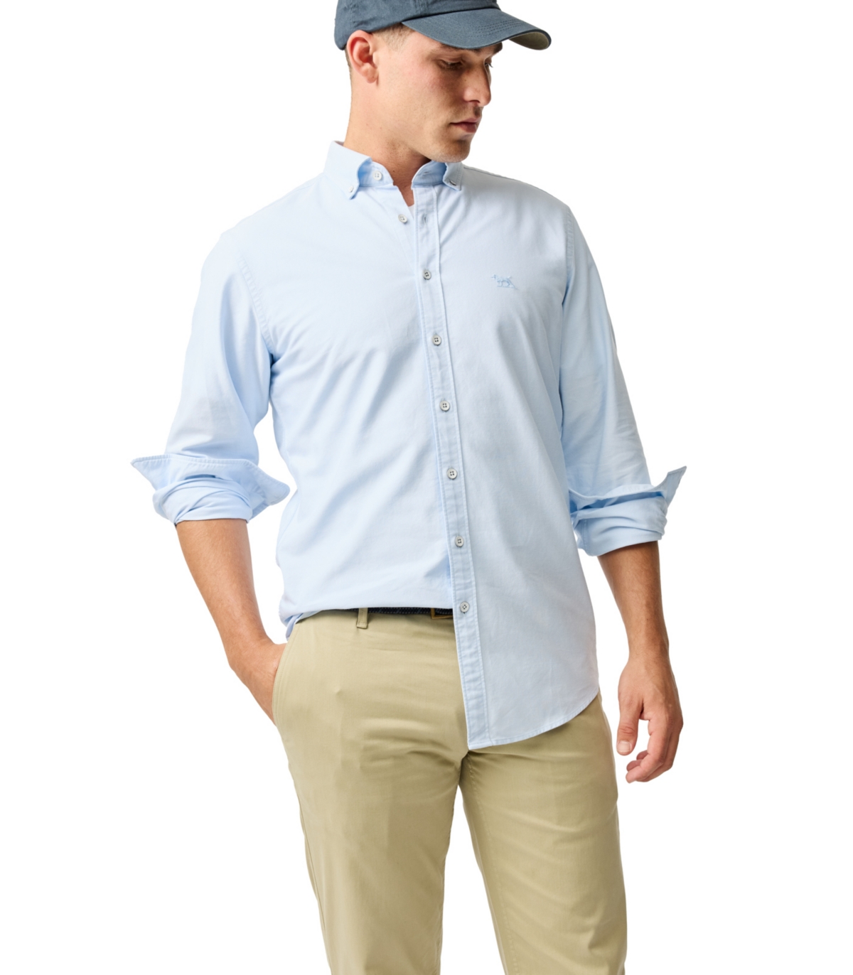 Rodd & Gunn Thomas Road Stretch Cotton Flat Front Chinos In Brown