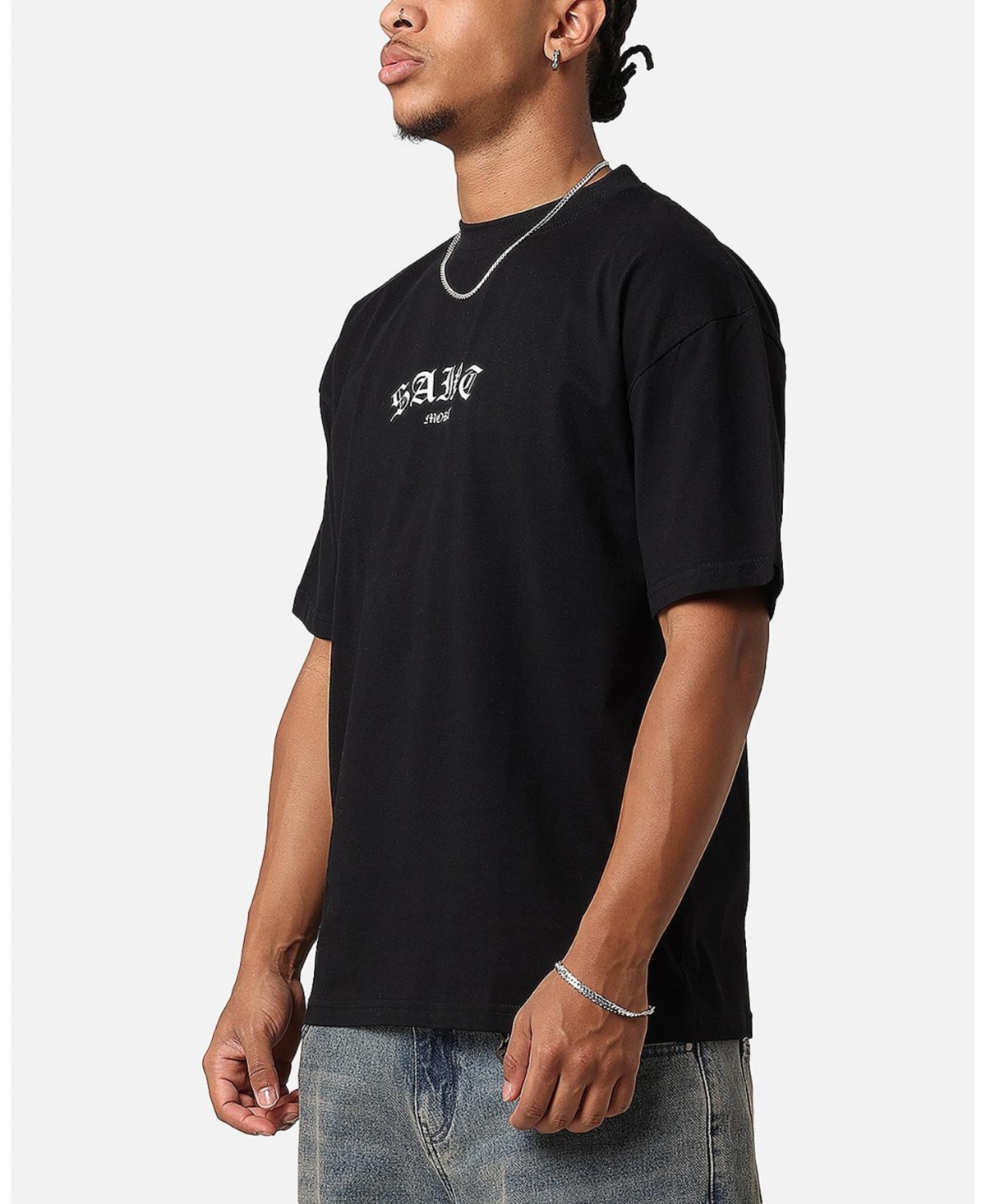 Men's Year Of The Dragon Drop T-Shirt - Black/stone