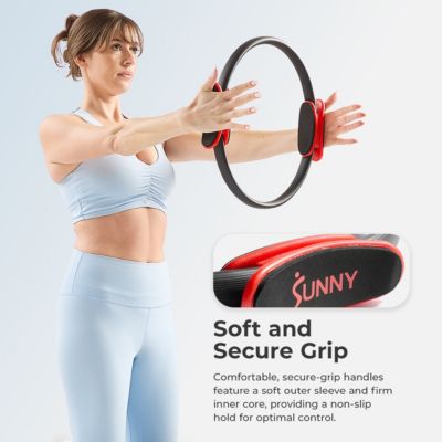 15” Pilates Ring, Fitness Circle for Toning, Strength Training, Core Exercises