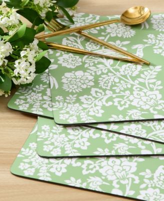 Adain Palace Cork Placemats Set of 4, 16" x 12"