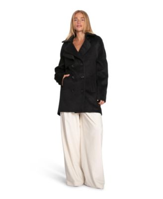 Women's Wanna Be Loved Wool Blend Peacoat