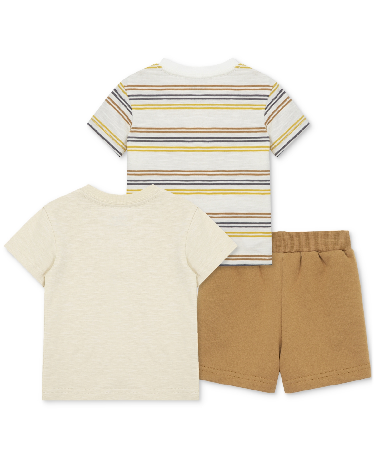 Shop Little Me Baby Boys 3-pc. Giraffe T-shirts & Shorts Play Set