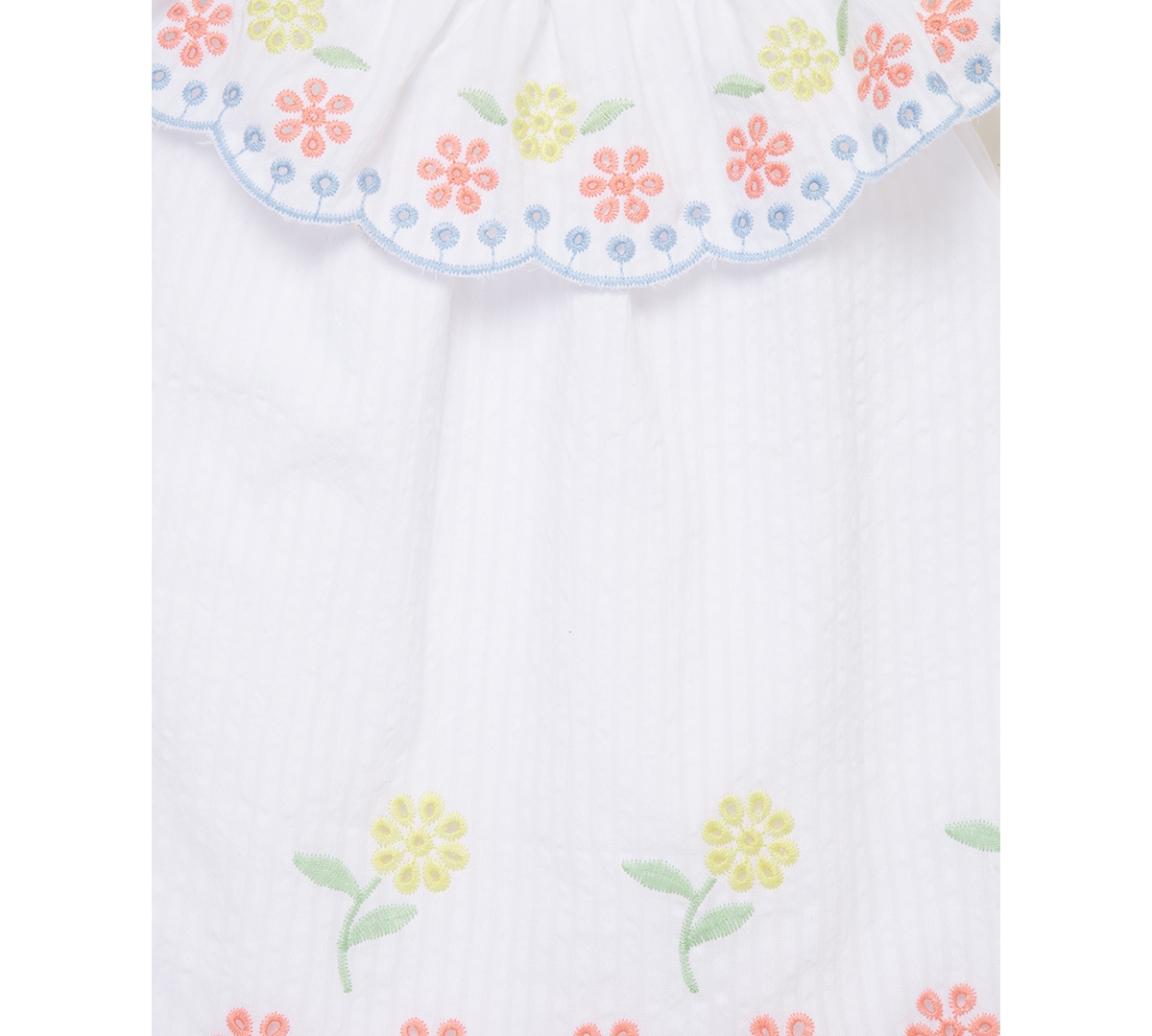 LITTLE ME BABY GIRLS 2-PC. EYELET TUNIC & SHORTS PLAY SET 