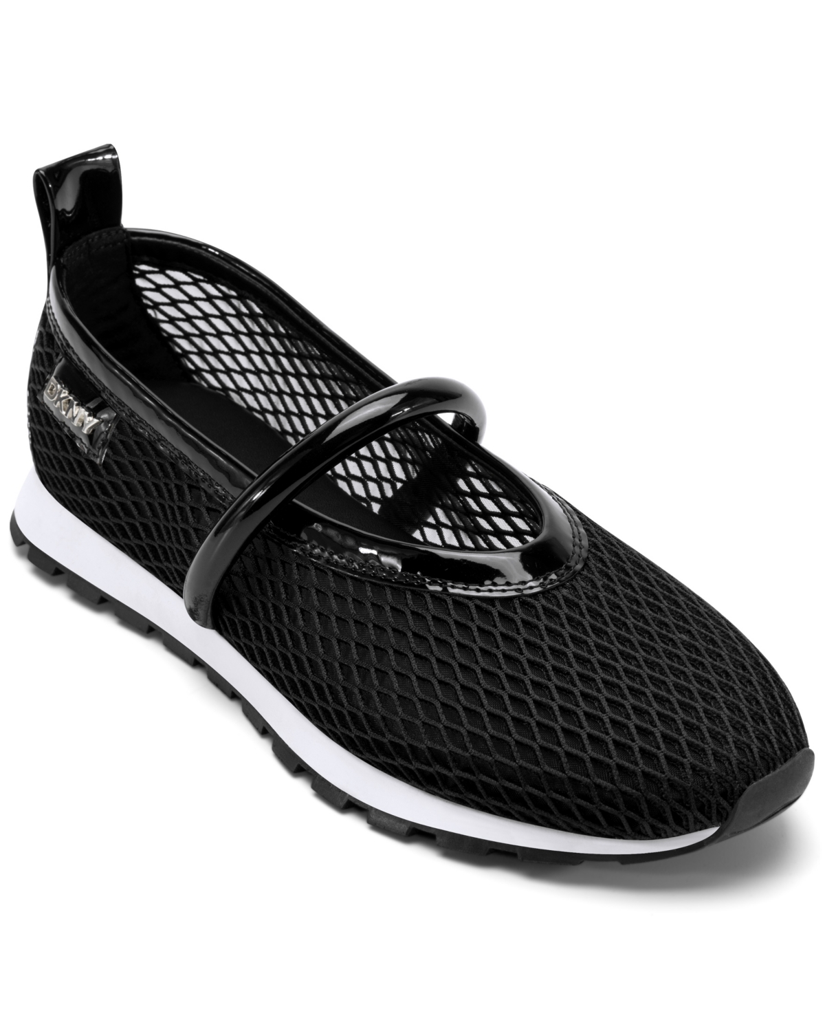 Dkny Faramir Ballerina Sneaker In Black,white