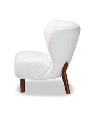 31" Upholstered Finished Wood Cabrera Modern and Contemporary Accent Chair