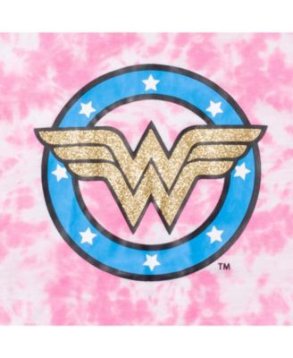 Toddler Girls DC Comics Wonder Woman Pajama Shirt and Shorts