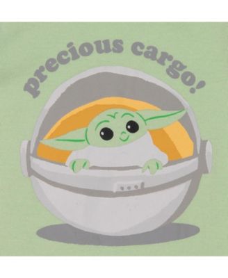 Baby Boys Yoda Bodysuit T-Shirt and Pants 4 Piece Layette Set