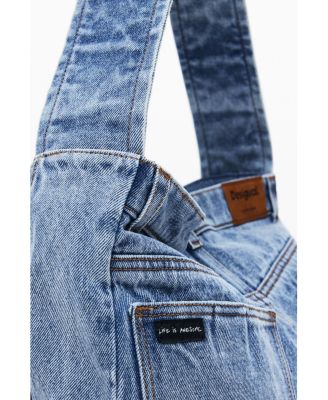 Desigual Women's Large denim bag - Macy's Desigual Women's Large denim bag - Macy's