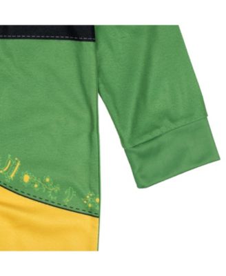 Little Boys Fleece Zip Up Cosplay Pajama Coverall