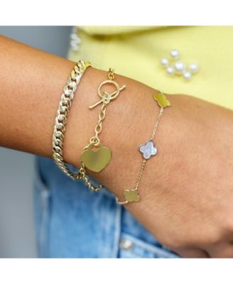 Cuban Link Bracelet 14K Yellow Gold