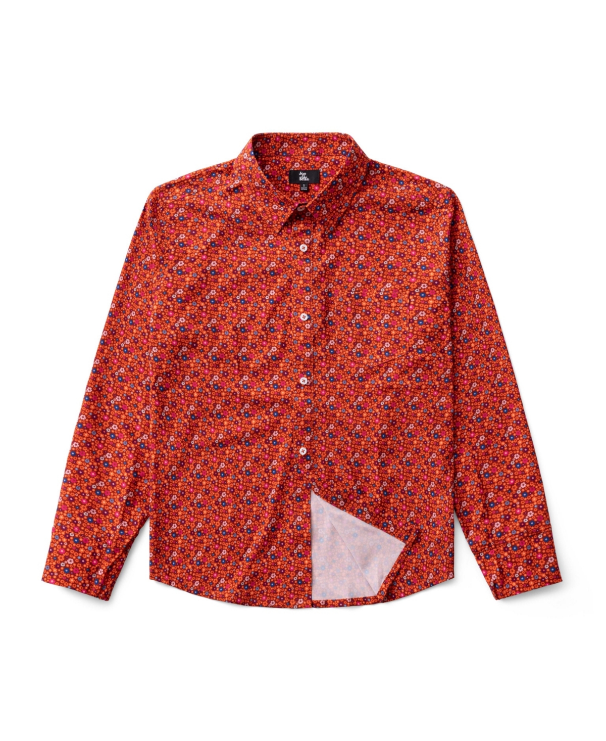 JOE & BELLA MEN'S ADAPTIVE RELAXED FIT MAGNETIC BUTTON-DOWN SHIRT 