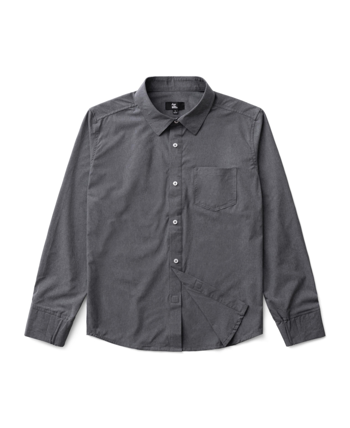 JOE & BELLA MEN'S ADAPTIVE SLIM-FIT MAGNETIC BUTTON-DOWN SHIRT 