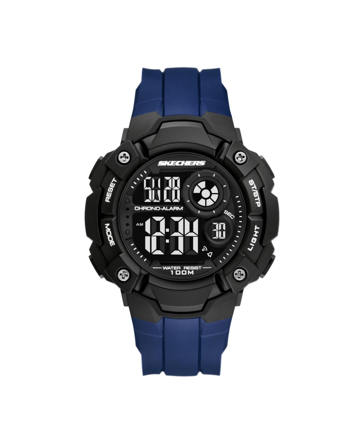 Men's Westlawn Digital, Black Polycarbonate Watch - Blue