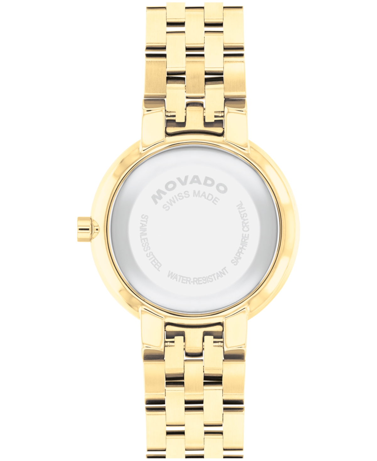 Movado Women's Museum Classic Lab Grown Diamond Swiss Quartz Light Yellow Pvd Watch, 29.5mm In Gold-tone