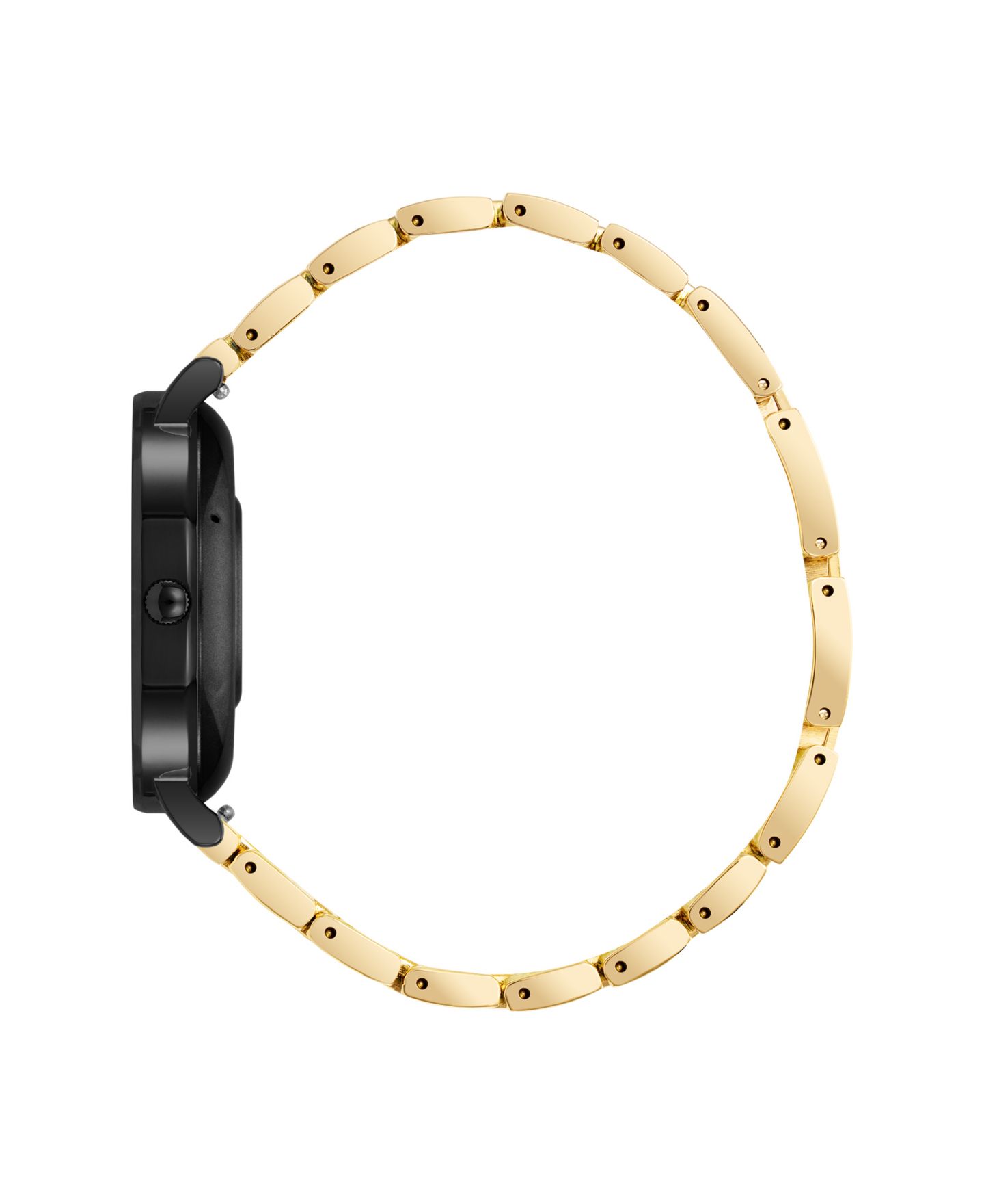 Женские смарт-часы Anne Klein Connect It Prism, золотистый металл, белый силикон, 30 мм — фото 3