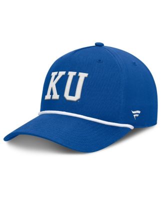 Fanatics - Men's  Royal Kansas Jayhawks Foul Ball Rope Adjustable Hat