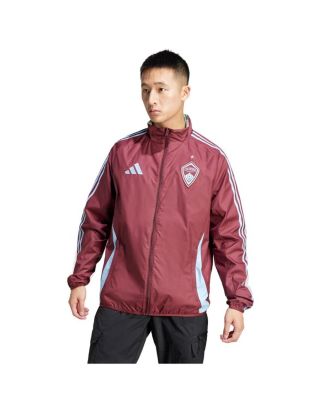 Men's Burgundy/Sky Blue Colorado Rapids 2025 Anthem Reversible Full-Zip Jacket