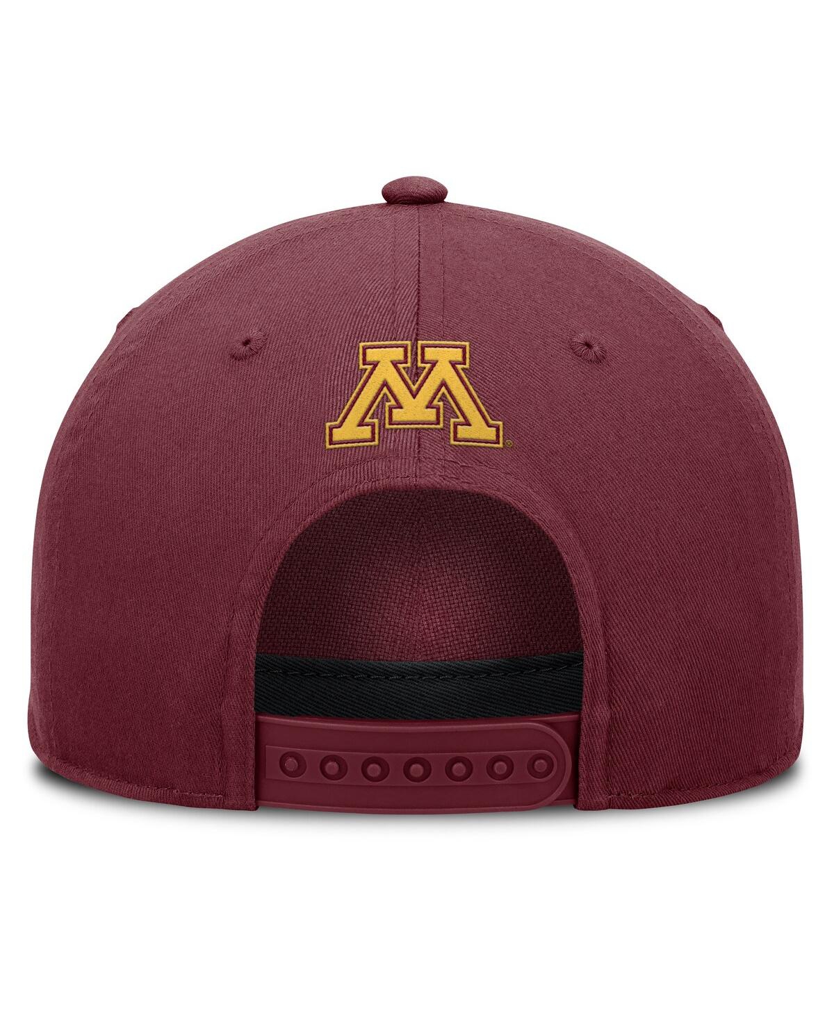 Fanatics Men's Maroon Minnesota Golden Gophers Foul Ball Rope Adjustable Hat In Maroon
