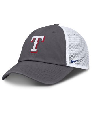 Nike - Men's  Gray Texas Rangers Adjustable Trucker Hat