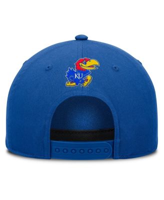 Men's Royal Kansas Jayhawks Foul Ball Rope Adjustable Hat
