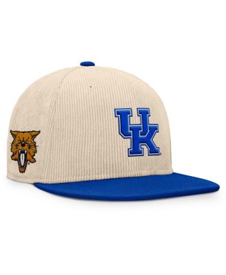 Men's Tan Kentucky Wildcats Catcher Snapback Hat
