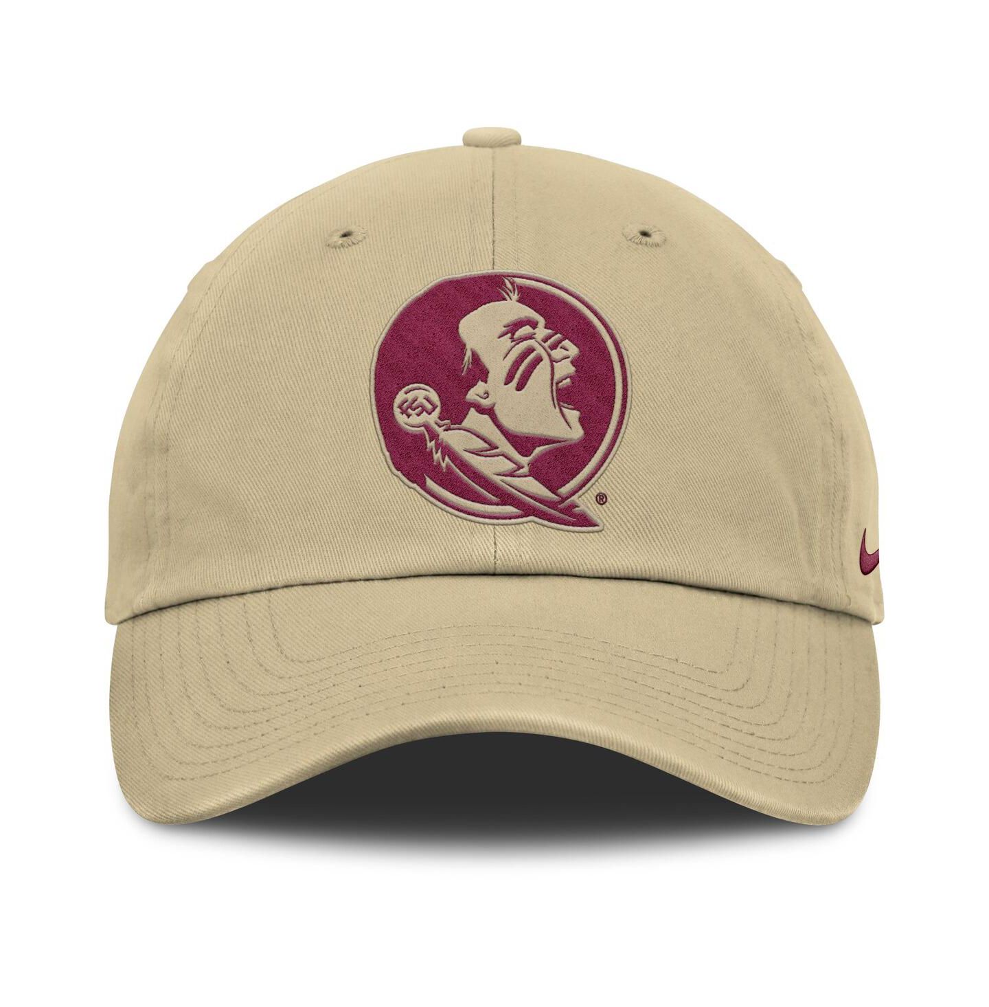 Мужская кепка Nike Gold Florida State Seminoles Primetime Club Adjustable Hat — фото 4