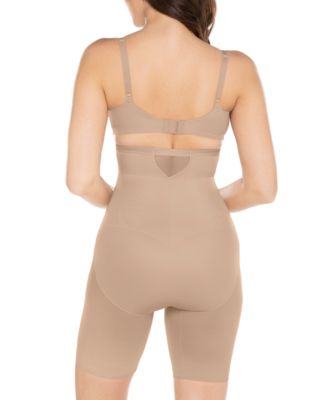 Women's  Extra Firm Tummy-Control Sheer Trim Thigh Slimmer 2789