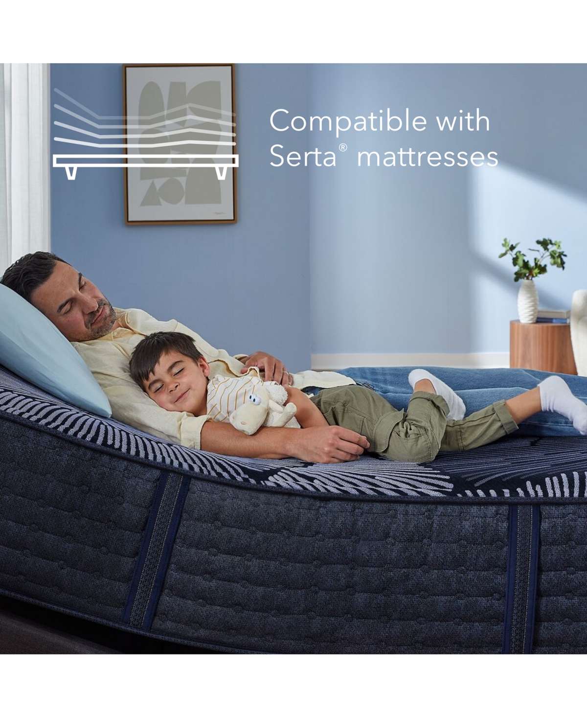 Serta Beautyrest Baselogic Platinum Adjustable Base Collection In No Color