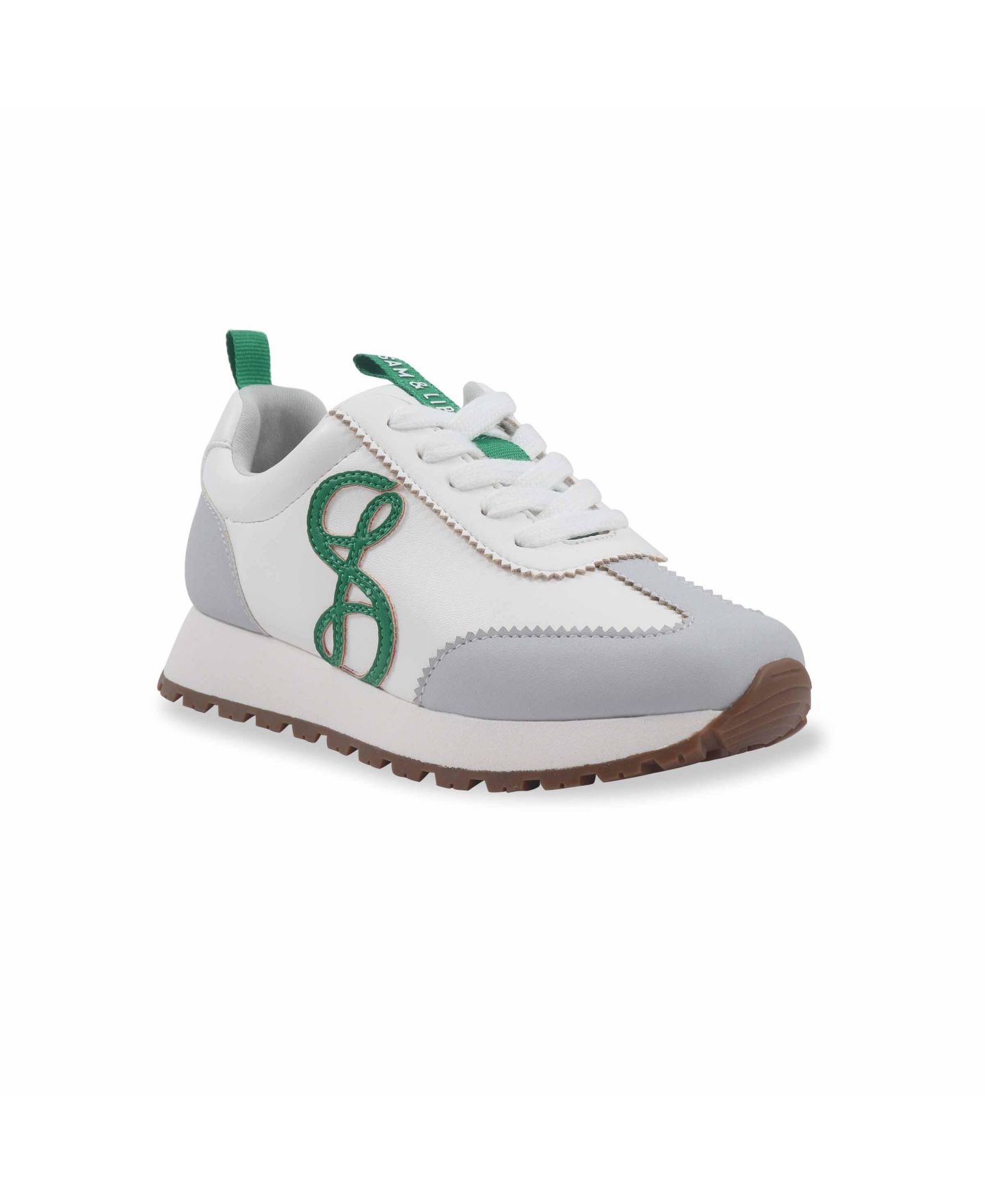 Кроссовки Sam and Libby Rosa Logo Casual Athletic Sneakers для девочек, цвет: Белый разноцветный — фото 1