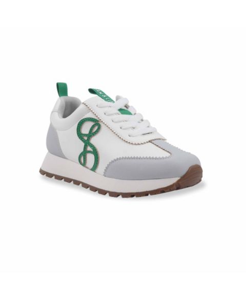 Кроссовки Sam and Libby Rosa Logo Casual Athletic Sneakers для девочек, цвет: Белый разноцветный