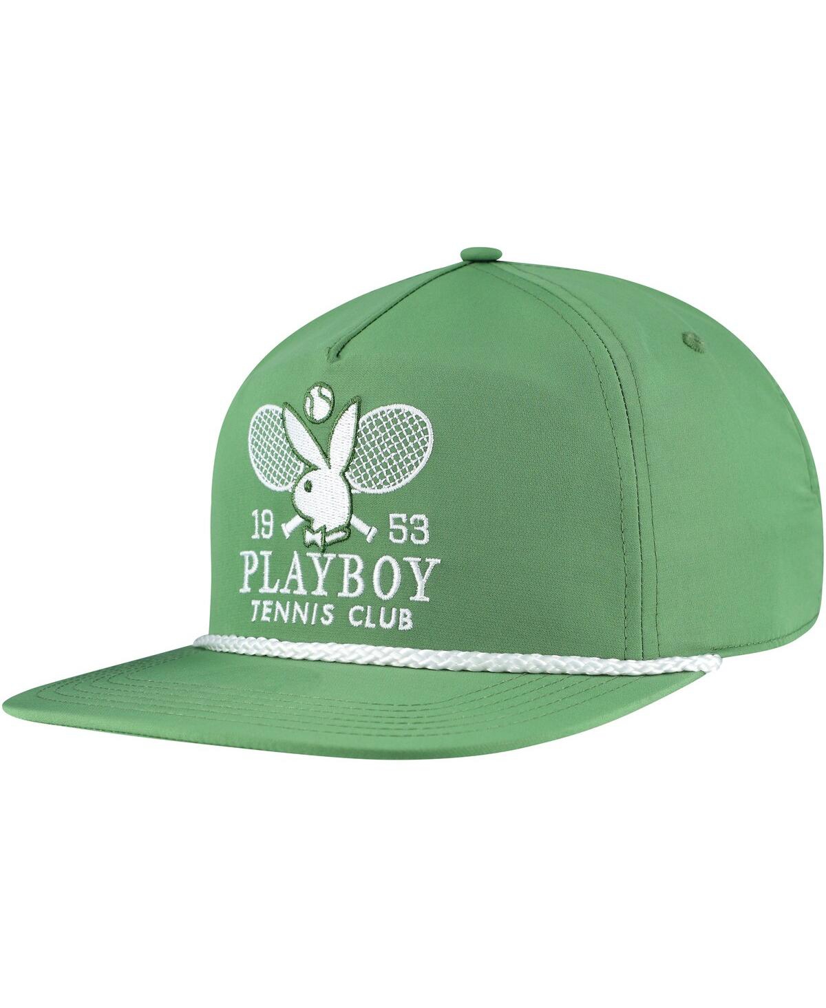 Men's Kelly Green Playboy Tennis Club Golf Adjustable Hat - Kelly Green