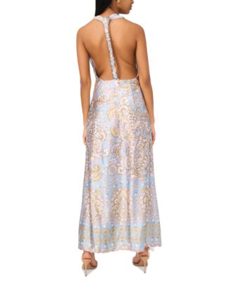 Women's The Nia Printed V-Neck Maxi Dress