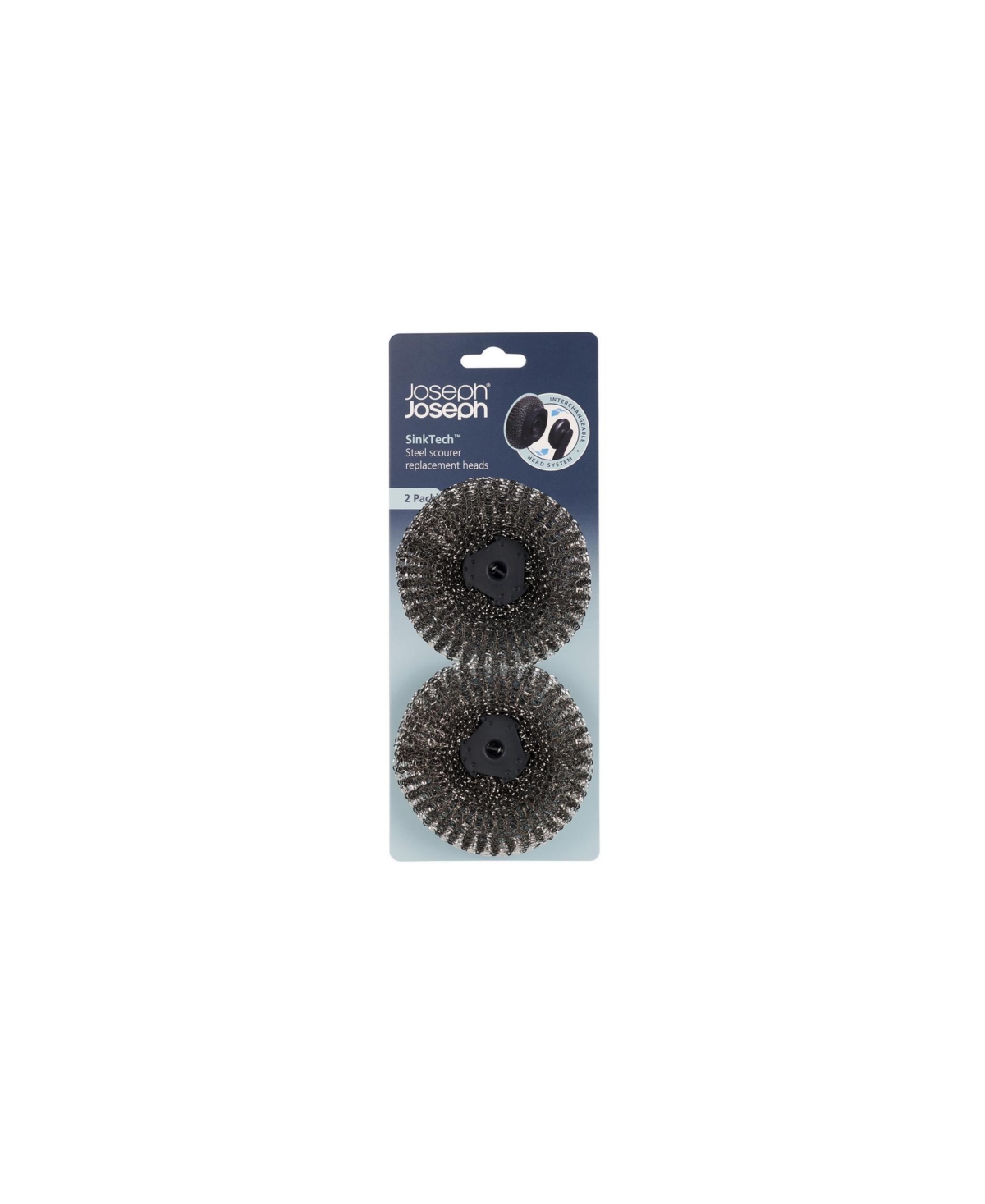 SinkTech 2-Piece Scourer Heads - Black