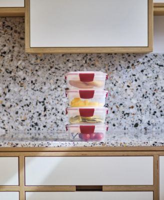 Nest Lock 8-Piece Round Food Storage Container Set