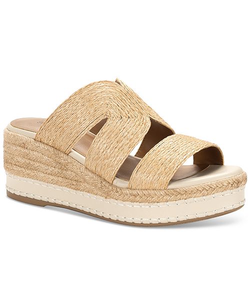 alfani Style & Co Women's Hattiee Wedge Sandals Exclusively at Macy's Women's Fashion Shoes & Accessories
