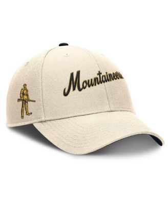 Nike - Men's  Natural West Virginia Mountaineers Primetime Rise Adjustable Hat