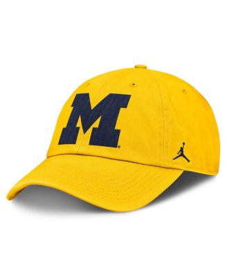 Jordan - Men's  Gold Michigan Wolverines Primetime Club Adjustable Hat