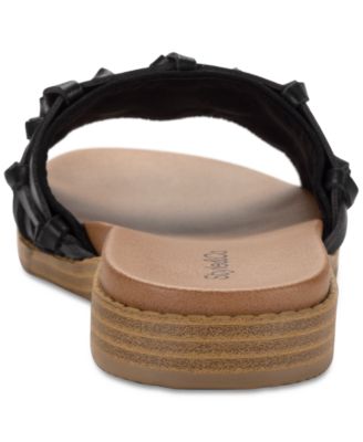 Micahh Flat Sandals Open-Toe Slides, Exclusively at Macy's