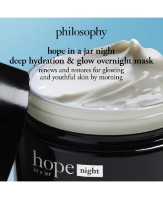 Hope In A Jar Deep Hydration & Glow Overnight Mask, 2 oz.