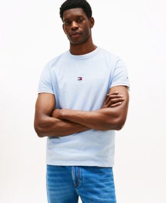 Tommy Hilfiger - Men's Embroidered Logo Short-Sleeve Crewneck T-Shirt