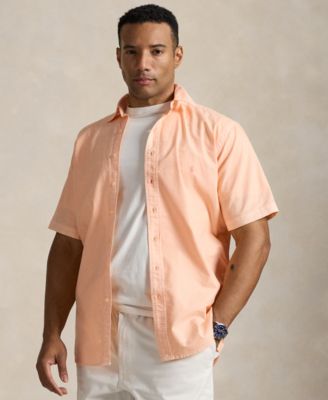 Men's Big & Tall Mineral-Dyed Oxford Shirt