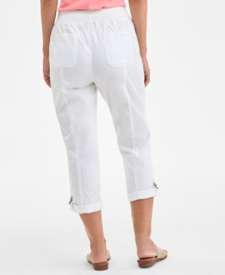 Women's Mid-Rise Pull-On Capri Pants