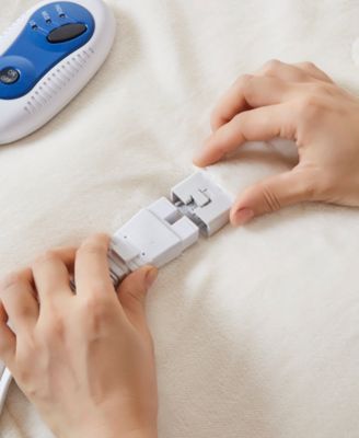 Microlight Electric Reversible Plush to Berber Throw, 60" x 70"