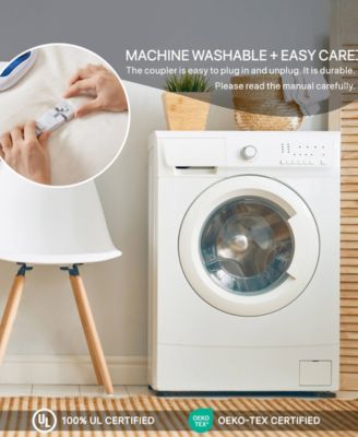 Microlight Electric Reversible Plush to Berber Throw, 60" x 70"