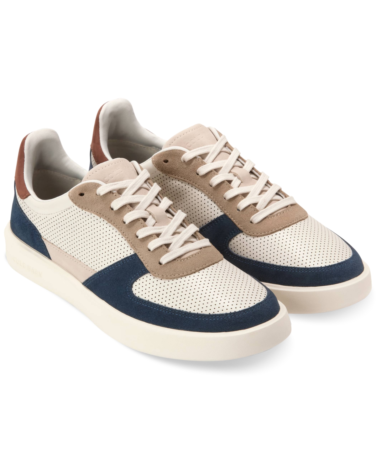 Cole Haan Men's Grand Crosscourt Daily Court Sneakers In Ivory-big Dipper