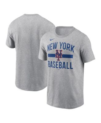 Nike - Men's Heather Gray New York Mets Arched T-Shirt